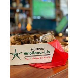 4 Dz Huîtres Fines N° 3 Huîtres Grolleau-Lis